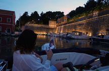 Zadar: Sunset and Nighttime Cruise with Sparkling Wine