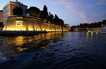 Zadar: Sunset and Nighttime Cruise with Sparkling Wine