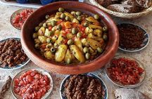 Old local Market visit+Moroccan cooking class with a local family