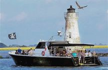 Savannah to Tybee Island with Dolphin Cruise