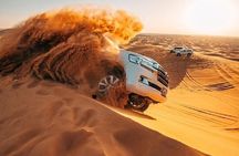 Magical Morning Desert Safari in 4x4 Private Vehicle &Camel Ride