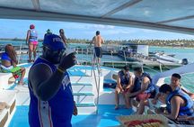 Half-Day Tour with Punta Cana Beach Boat Party