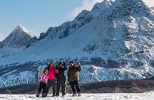 Snow day on snowmobiles, snowshoe hike and culipatín