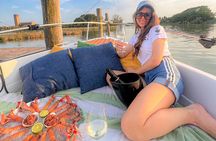 Cena at Gatto Nero (or Hosteria)with SunSet Cruise Around Burano