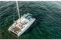 Private catamaran sailing sunset tour & snorkeling from Tamarindo