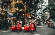 Small Group Vespa Sidecar Tour in Hanoi 