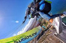 Acrobatic Paragliding Tandem Flight above south Tenerife