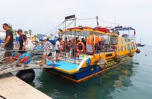 Dory's Glass Bottom Boat Adventure in Pserimos and Pserimos Beach