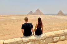 Giza Pyramids, Sphinx, Saqqara, and Dahshur Tour with Camel Ride
