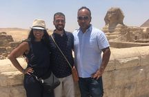 Giza Pyramids, Sphinx, Saqqara, and Dahshur Tour with Camel Ride