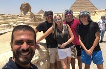 Giza Pyramids, Sphinx, Saqqara, and Dahshur Tour with Camel Ride