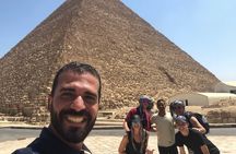 Giza Pyramids, Sphinx, Saqqara, and Dahshur Tour with Camel Ride