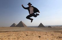 Giza Pyramids, Sphinx, Saqqara, and Dahshur Tour with Camel Ride