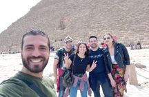 Giza Pyramids, Sphinx, Saqqara, and Dahshur Tour with Camel Ride