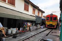 Mae Klong Railway, Amphawa Floating Market Day Tour from Bangkok