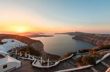 Private Guided Wine Tour in Santorini, Greece.