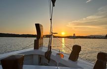 Corfu: Sunset Cruise on a Wooden Vessel with Cocktails & Bites