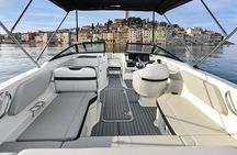 Dolphin Watching Sunset Speedboat Tour with Drinks in Rovinj