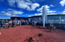Tour to Timanfaya, Jameos del Agua, Cueva de los Verdes and viewpoint from the cliff

