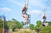 Horseback Riding and Swim with Zipline Private Tour