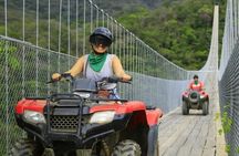 Half Day ATV and RZR Tour to El Jorullo Hanging Bridge