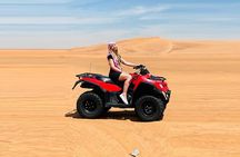 Dubai: Quad Bike Safari, Camels, & Camp with BBQ Dinner