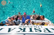 Nafsika II Half Day Cruise Swimming to blue lagoon water slide 