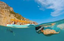 Enjoy crystal clear waters for 2 hours