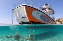 3 Hours by Boat with Paddle Surf Course, Snorkel and more
