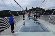 Glass Bridge & Grand Canyon,Yellow Dragon Cave day tour