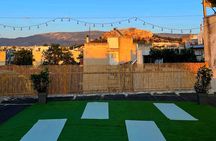 Outdoor Yoga and Pilates with Akropolis view 
