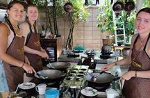 Cooking class in organic garden and local market tour ThaiCottage