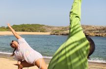 Private Group Beach Yoga Experience with Transport