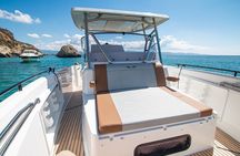 Cagliari 3 Hours Luxury Motorboat Tour - Wine and Snorkeling