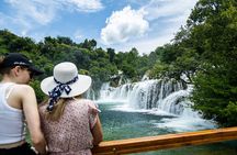 Krka Waterfalls tour with Trogir Walking tour and Krka panoramic boat cruise