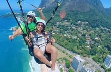 Double flight from Parapente in Pietra Bonita in Rio de Janeiro