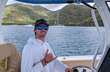 Full Day Private Sightseeing Snorkel Boat Charter Virgin Islands