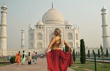 Taj Mahal & Agra Fort Private Day Trip From Delhi with 5* Lunch