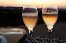 Sunset and champagne tasting DE the vineyards
