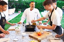 Cooking class of Spoleto recipes, fresh pasta and truffles