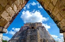 Guided tour of Uxmal, Kabah and Cenote with Lunch from Merida