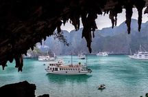 Ha Long Bay Full Day Tour : Kayak,Cave Explore,Swimming from Tuan Chau Island
