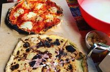 Family Cooking Class in Chianti with pizza and tiramisu