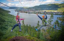 Zipline Experience in Mosjøen