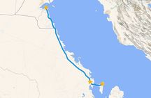 3 Days Road Trip from Kuwait City to Bahrain through Saudi Arabia