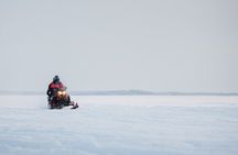 Two hours Snowmobile Safari Driving into Lappish Forests