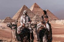 Tour to Giza , Grand Egyptian Museum with Lunch Pyramids View 