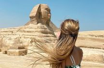 Tour to Giza , Grand Egyptian Museum with Lunch Pyramids View 