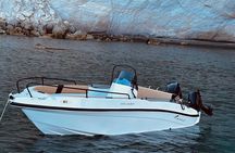 Half Day Private Boat Exoerience with Skipper in Milos