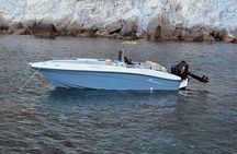 Half Day Private Boat Exoerience with Skipper in Milos